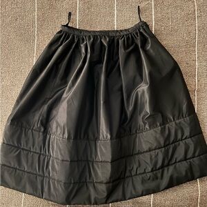 Comme des Garcons Black A-Line Skirt